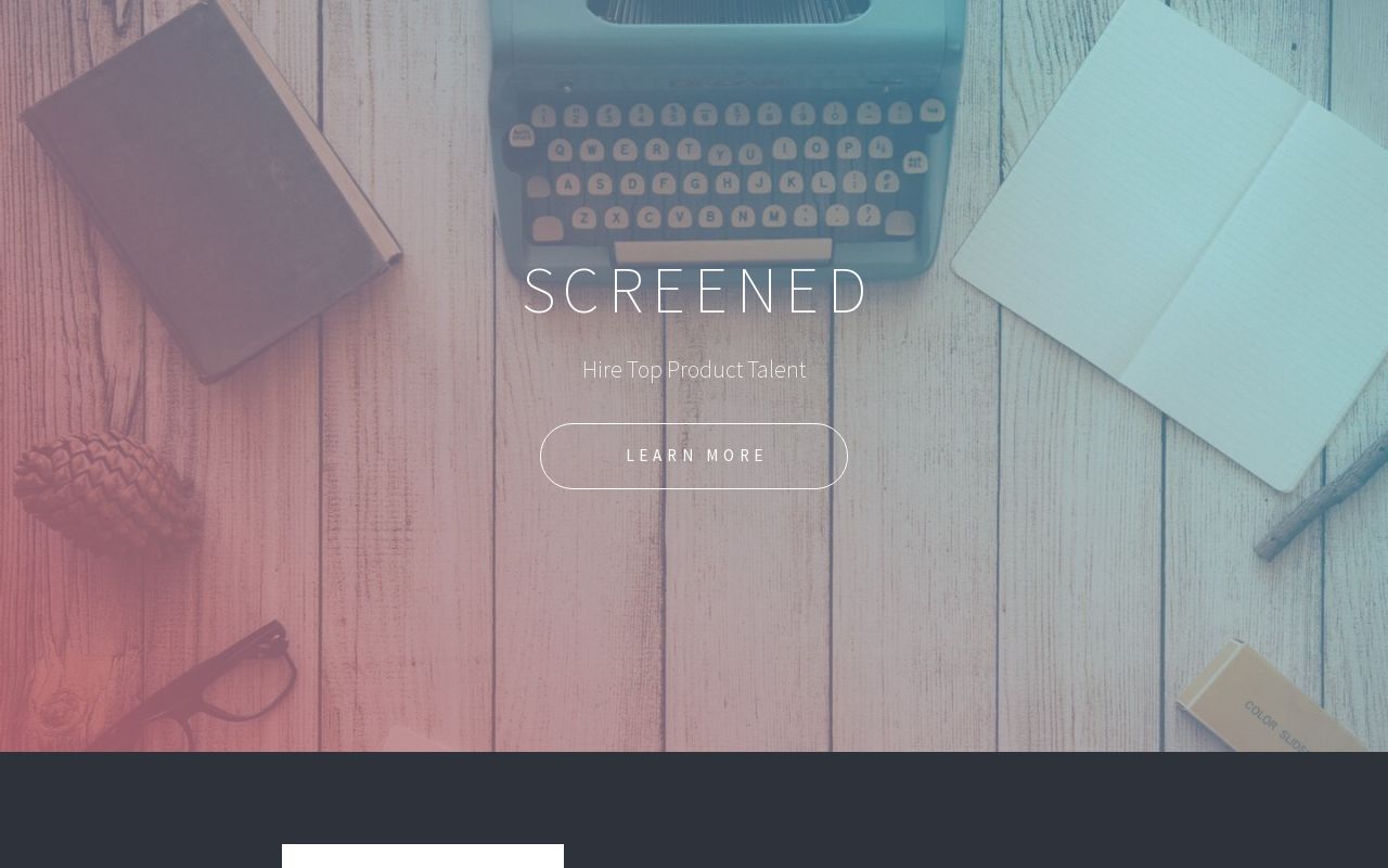 Carrd profile picture for @screened